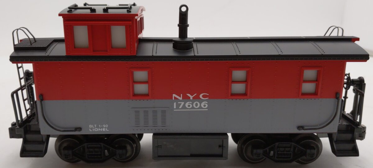 Lionel 6-17606 O Gauge New York Central Illuminated Caboose w/ Smoke EX/Box