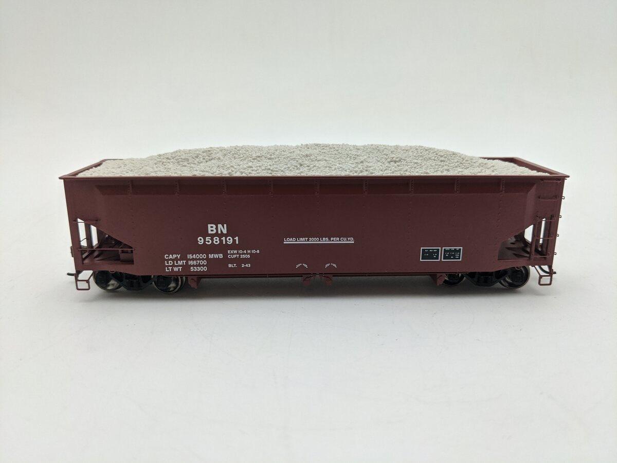 Athearn 7082 HO BN RTR 40' Offset Ballast Hopper with Load #958191 NIB