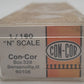 Con-Cor 0001-04071N N Scale Denver & Rio Grande Western "Castle Gate" 85' Diner EX/Box