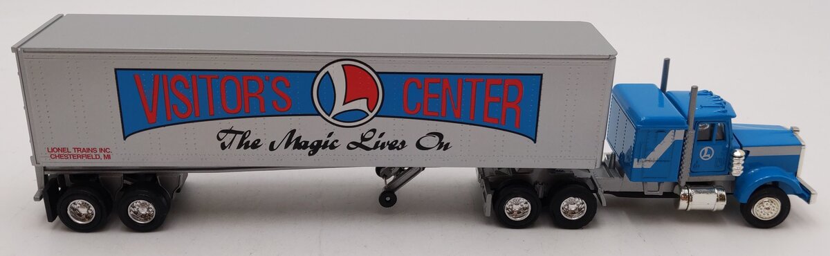 Lionel 6-12860 O / O27 Gauge Visitor L Center Tractor W/ Trailer Diecast LN/Box