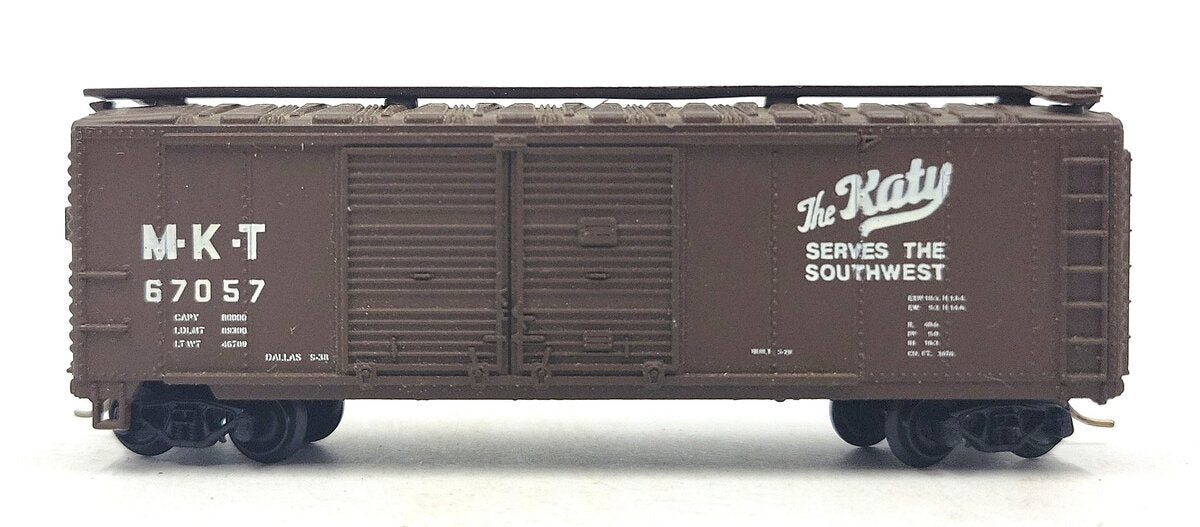 Roco 28706 N Scale MKT The Katy Boxcar #67057 LN