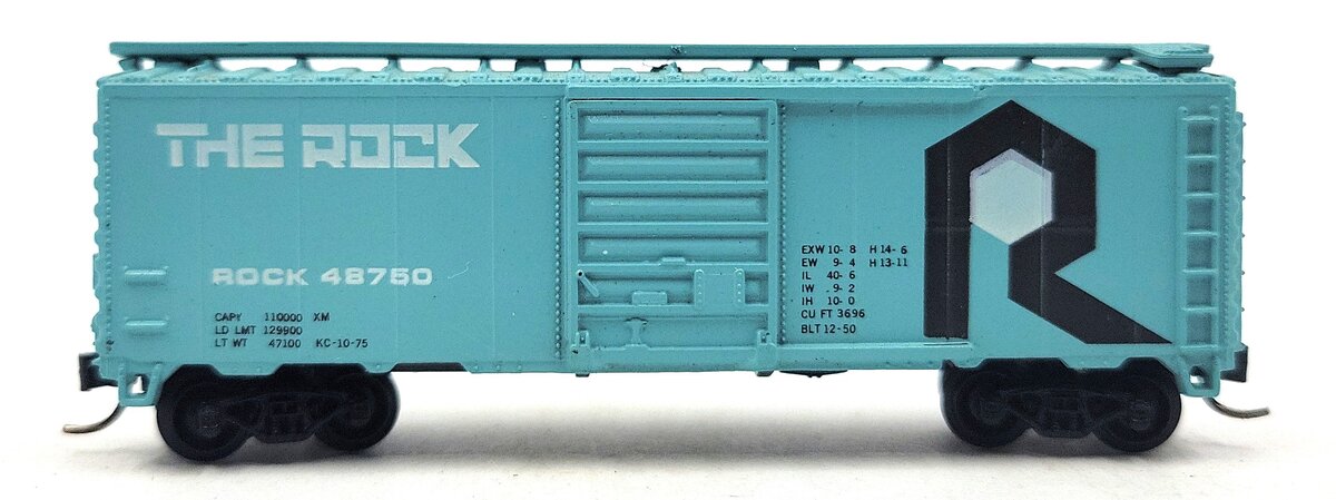 Atlas 3416 N Scale The Rock 50' Boxcar #48750 LN