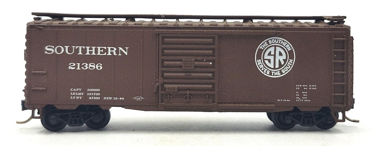 Roco 28503 N Scale Southern Boxcar #21386 LN