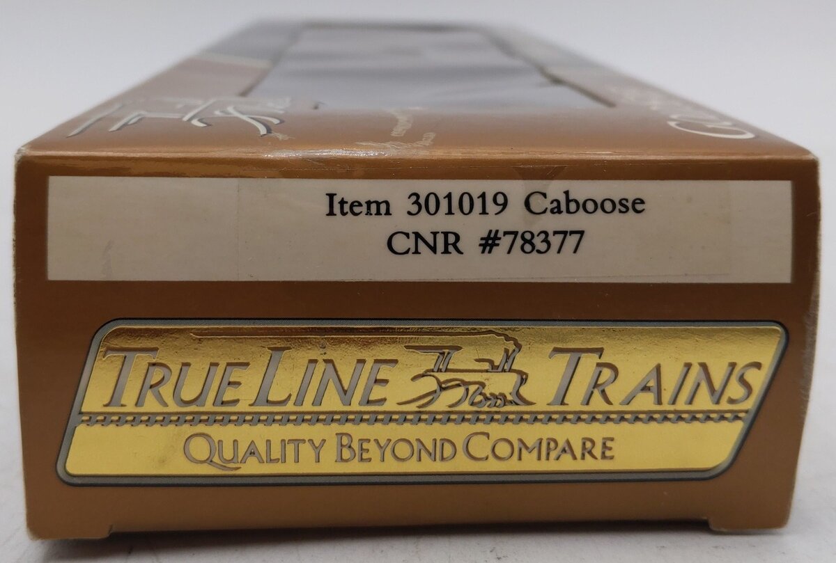 True Line Trains 301019 HO Canadian National Caboose #78377 LN/Box