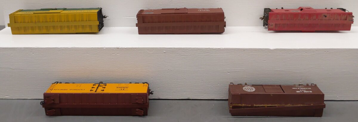 American Models S Scale Custom Freight Cars #1354,20200,55682,180444,299 [5] VG