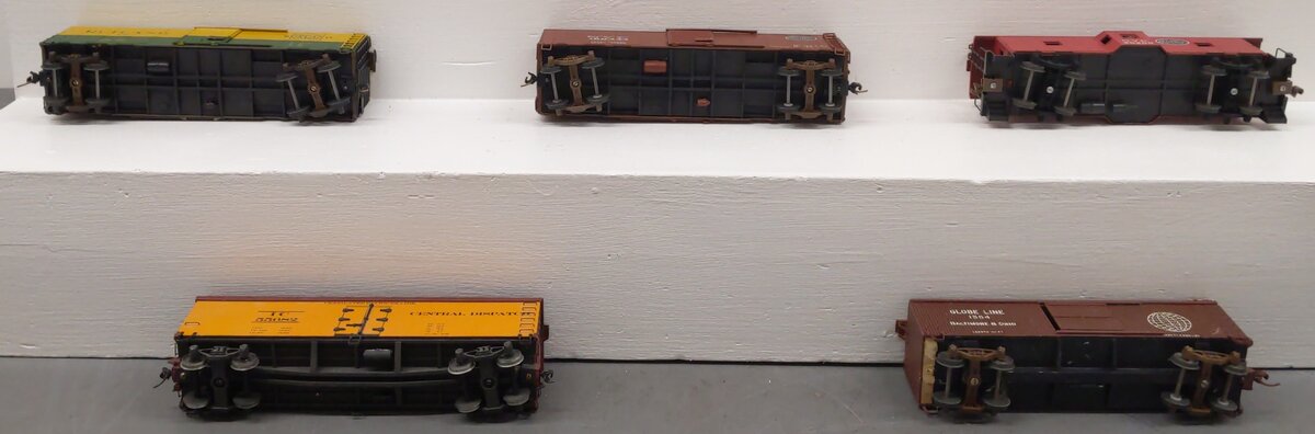 American Models S Scale Custom Freight Cars #1354,20200,55682,180444,299 [5] VG
