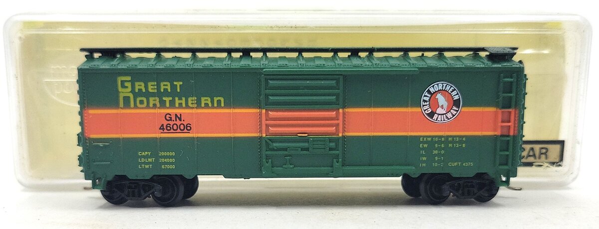Model Power 3702 Great Northern 40' Boxcar #46006 LN/Box