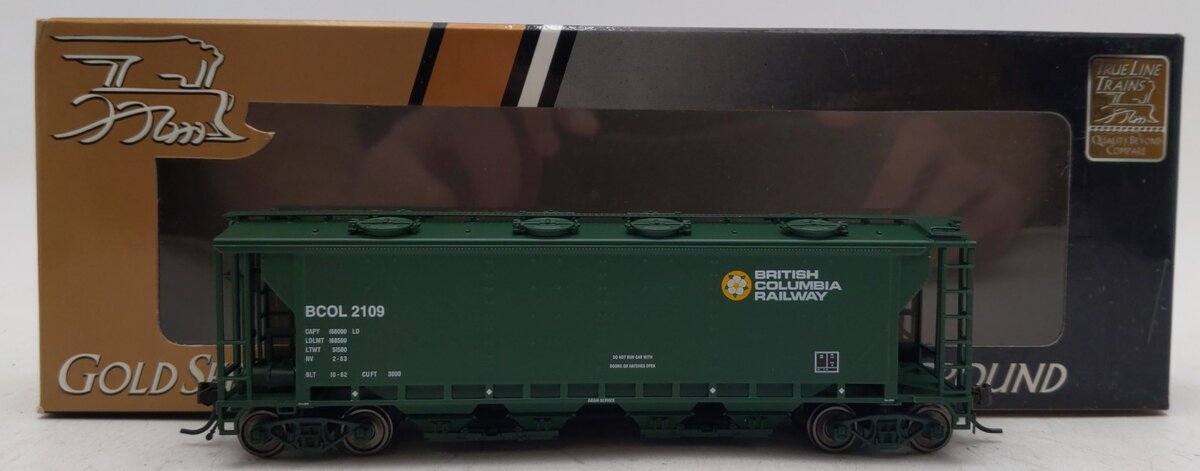 True Line Trains 300353 HO Scale BCOL Hopper #2109 EX/Box