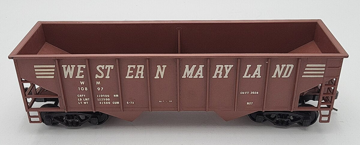 Weaver O Scale Western Maryland Hopper Car #10897 (2-Rail) EX/Box