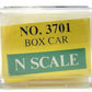 Model Power 3701 N Scale Baltimore & Ohio 40' Box Car #46008 LN/Box