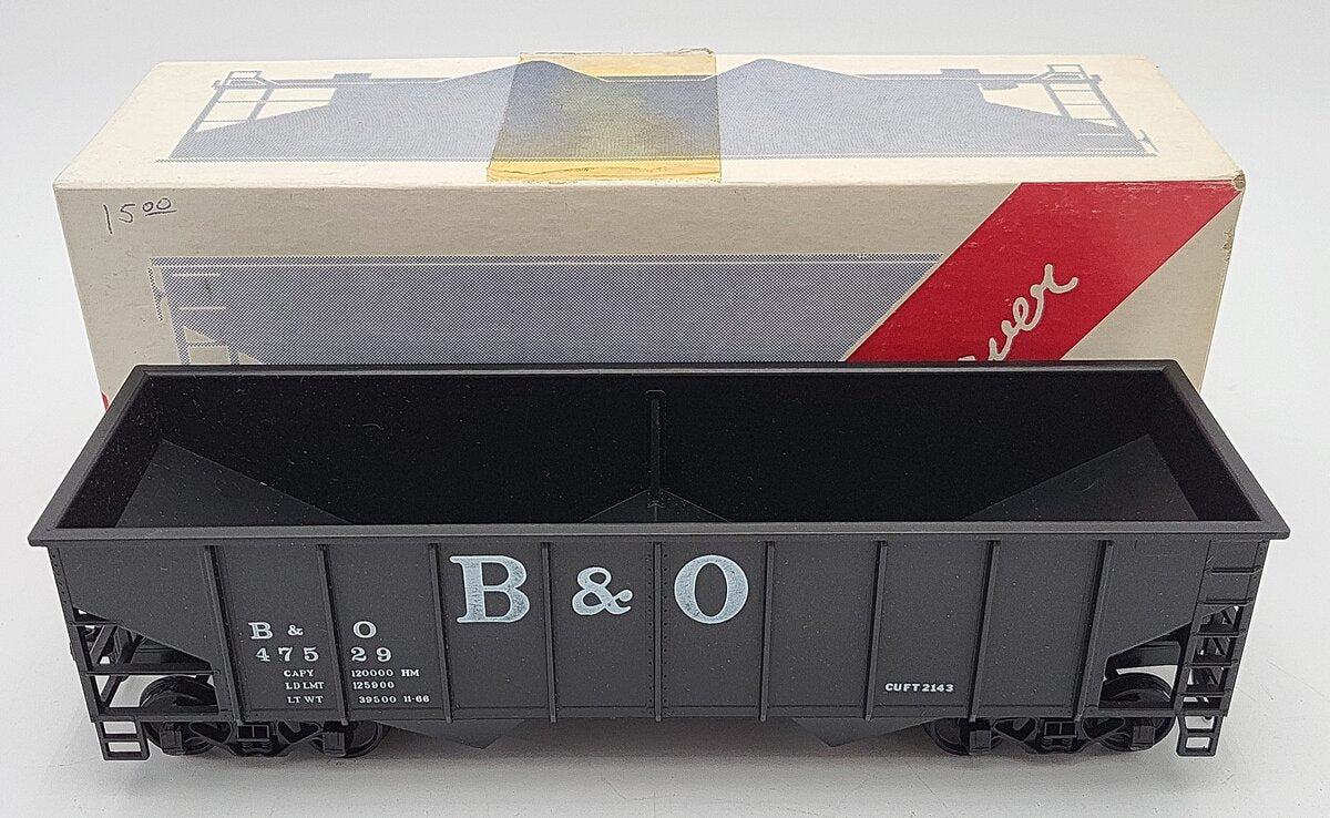 Weaver O Scale Baltimore and Ohio Hopper Car #47529 (2-Rail) EX/Box