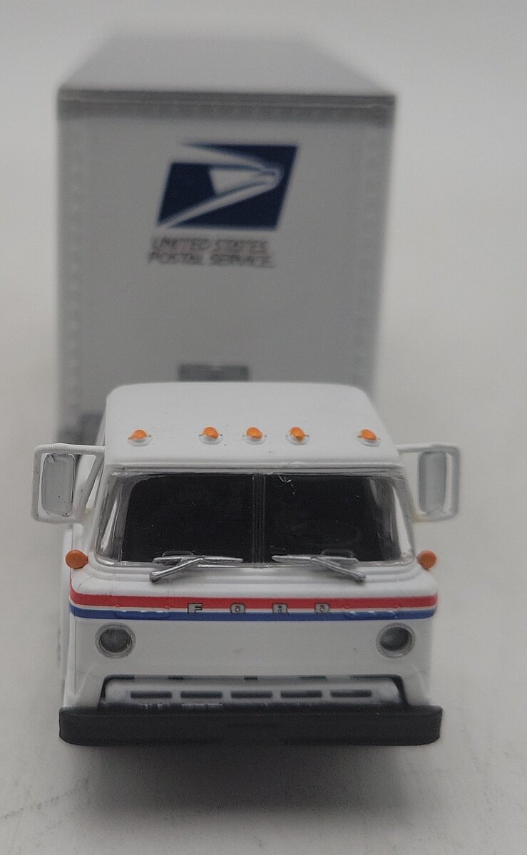 Athearn HO Scale USPS Truck and Trailer - Virginia LN