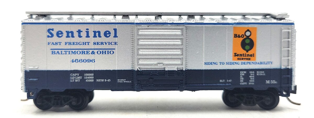 Atlas 3424 N Scale Baltimore & Ohio PS-1 40' Boxcar #466096 LN/Box