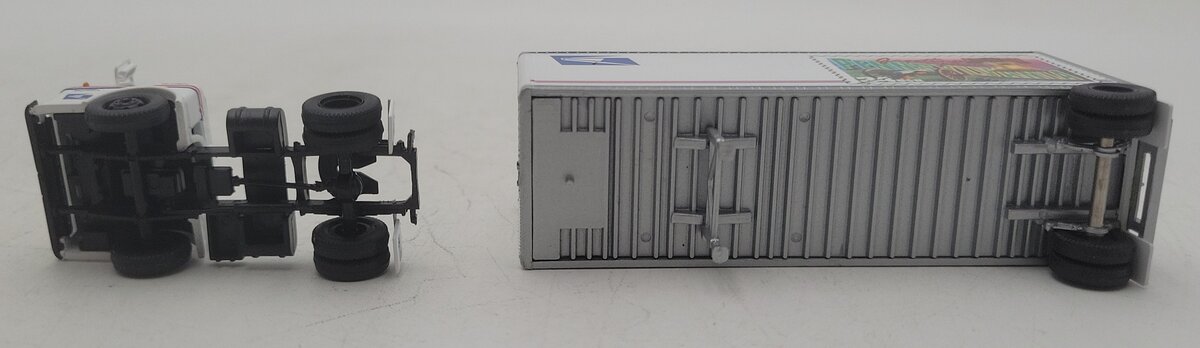 Athearn HO Scale USPS Truck and Trailer - Pennsylvania EX