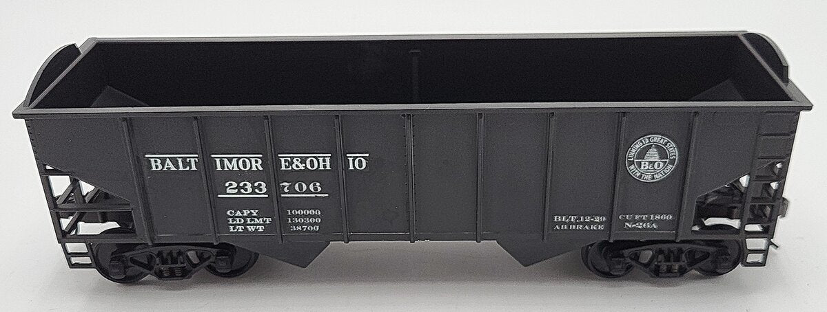 Weaver O Scale Baltimore and Ohio Hopper Car #233706 2-rail EX/Box