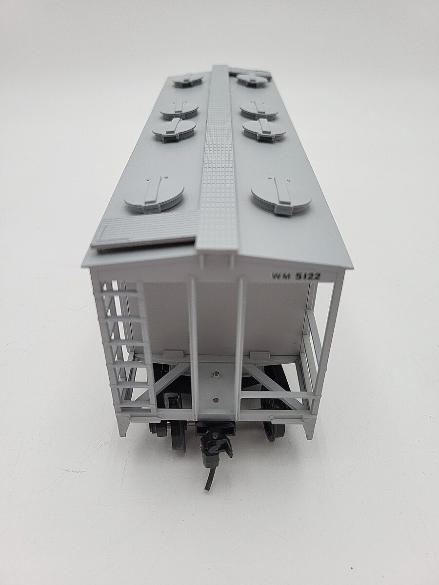 Weaver 2131 O Scale Western Maryland 2-Bay Covered Hopper #5122 (2-Rail) VG/Box