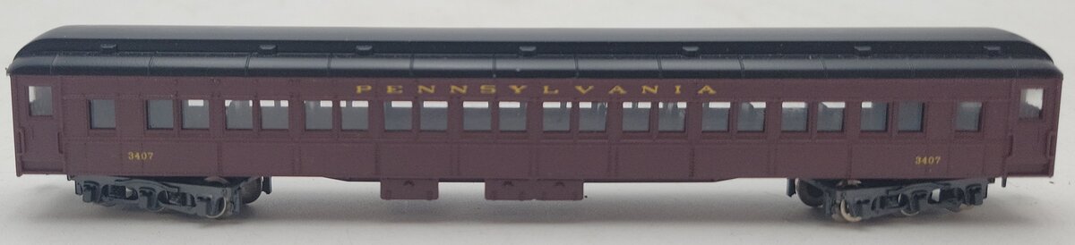 Con-Cor 0003-5241B N Pennsylvania Heavyweight Passenger Car #3407 LN
