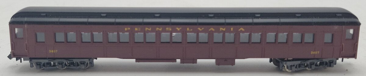 Con-Cor 0003-5241B N Pennsylvania Heavyweight Passenger Car #3407 LN