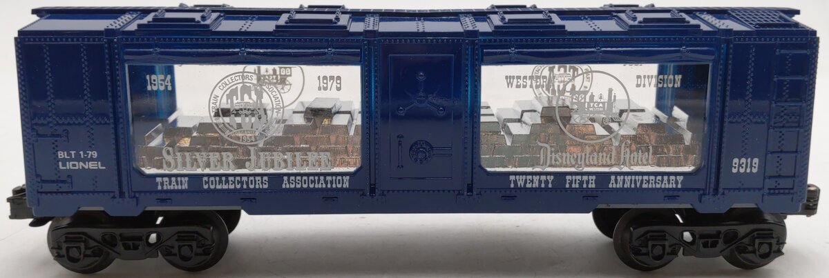 Lionel 6-9319 O Gauge TCA-1979 Silver Jubilee Mint Car EX/Box