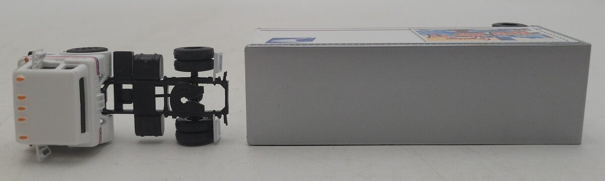 Athearn 93430 1:87 Ford C Tractor Trailer USPS New Jersey EX