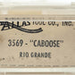 Atlas 3569 N Scale Denver & Rio Grande Western Caboose #01435 LN/Box