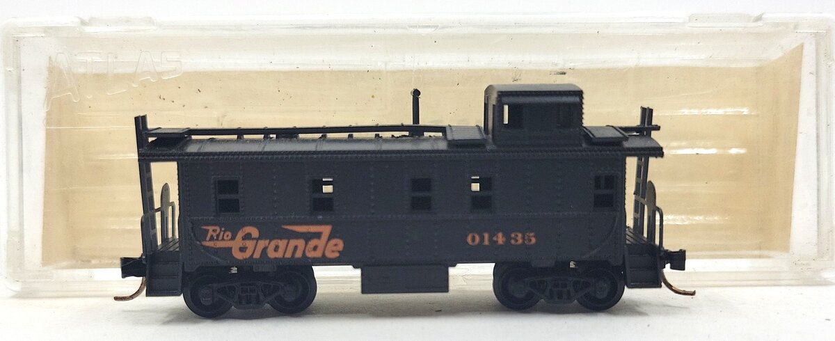 Atlas 3569 N Scale Denver & Rio Grande Western Caboose #01435 LN/Box