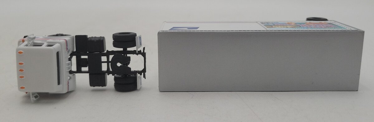 Athearn 93429 HO 1:87 Ford C Tractor Trailer USPS - New Hampshire EX