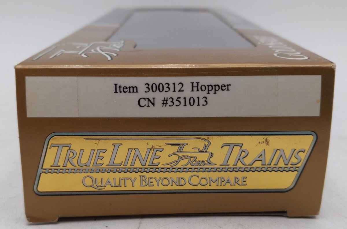 True Line Trains 300312 HO Canadian National 4-Bay Hopper Car #351013 EX/Box