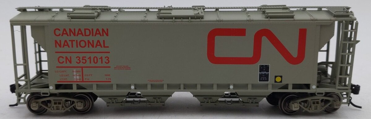 True Line Trains 300312 HO Canadian National 4-Bay Hopper Car #351013 EX/Box