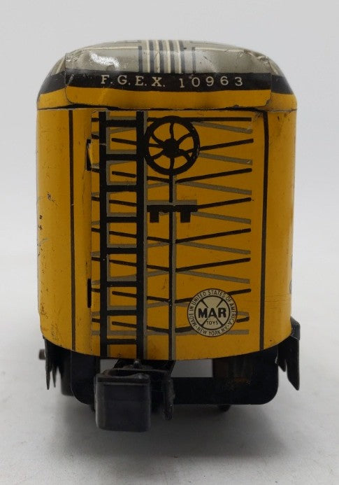 Marx 10963 Vintage O Fruit Growers Express Tin Litho Boxcar