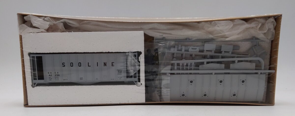 Walthers HO Scale GACX/SOO Line 39ft Baby Airslide  Line Hopper Car Kit #42296 MT/Box