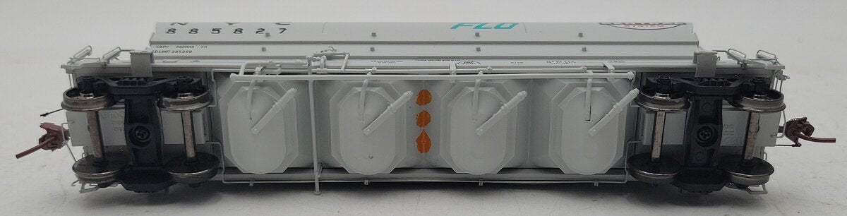 Rapido Trains 133003-1 HO New York Central Flexi-Flo Hopper #885827 EX/Box