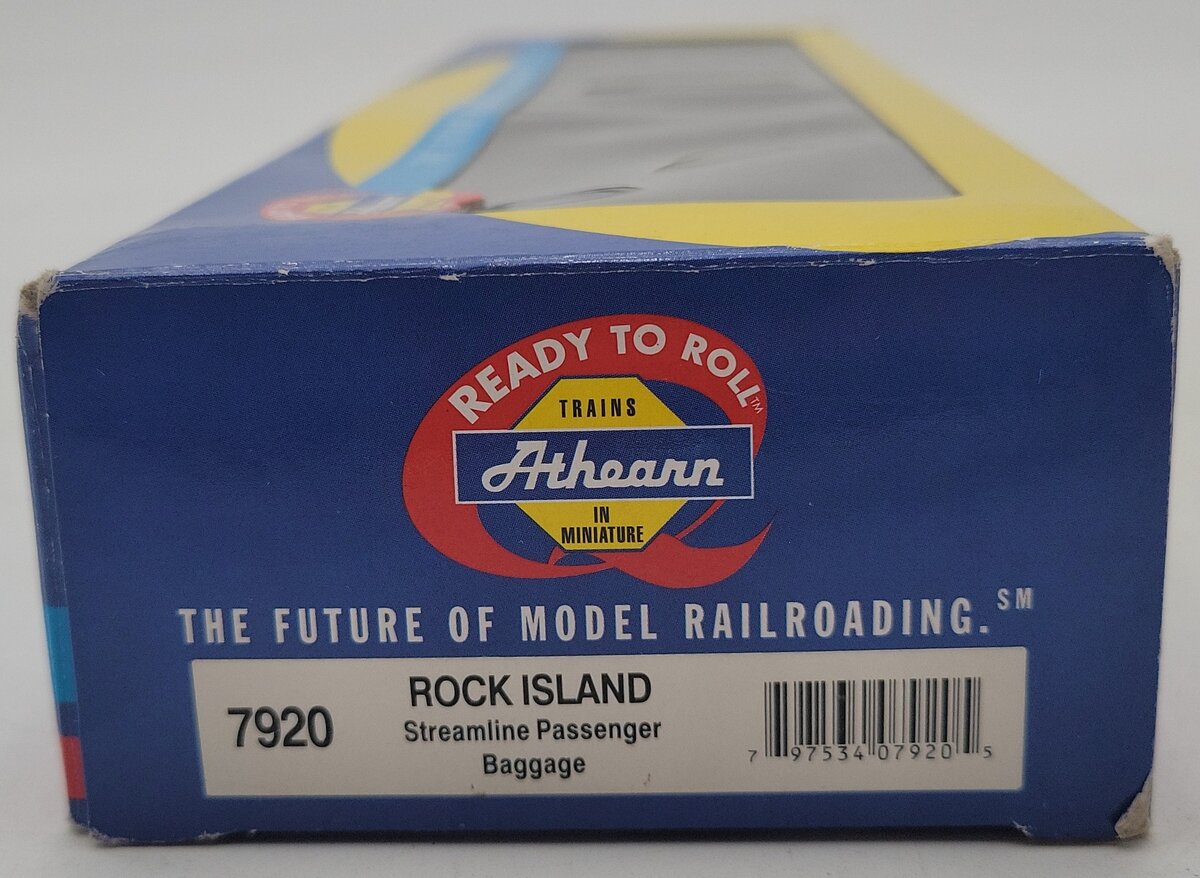 Athearn 7920 HO Rock Island Streamlined Baggage Car #854 LN/Box