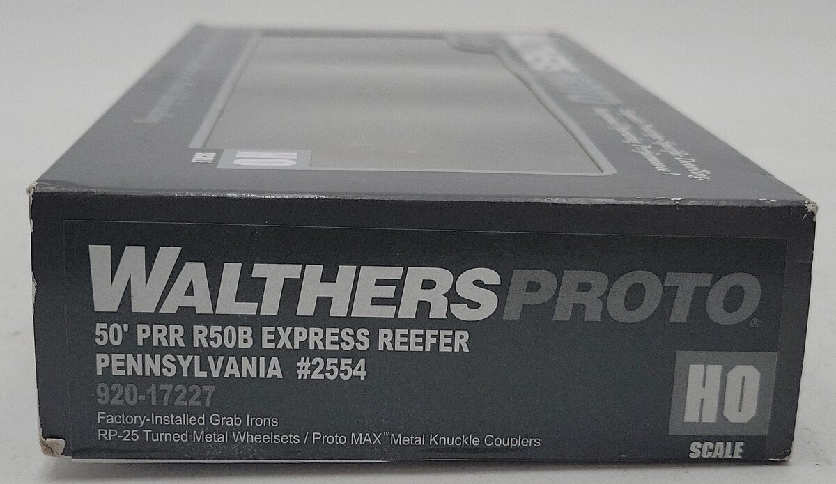 Walthers 920-17227 HO PRR 50' Pennsylvania Class R50b Express Reefer #2554 EX/Box