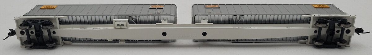 Walthers 932-3921 HO Scale New York Central Flexi-Van Flatcar w/Trailers #504228 EX