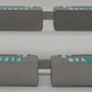 Walthers 932-240852 HO NYC Gold Mark III Flexi-Van Flat w/Trailers (Set of 2) EX