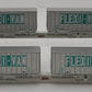 Walthers 932-240852 HO NYC Gold Mark III Flexi-Van Flat w/Trailers (Set of 2) EX