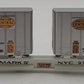 Walthers 932-41051 NYC Mark IV Flexi-Van Flatcar w/Two Trailers #9772 VG