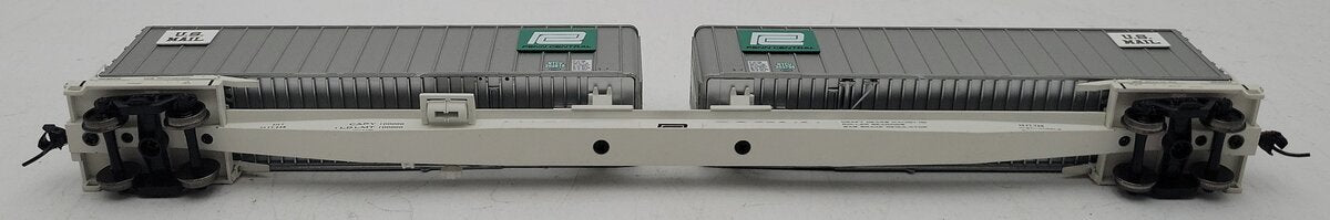 Walthers 932-240854 HO PC Gold Mark III Flexi-Van Flat w/Trailers VG