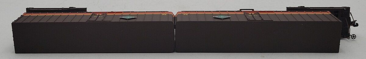Walthers 932-41054 IC Mark IV Flexi-Van Flatcar w/Two Trailers #911 VG