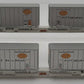 Walthers 932-240853 HO P&LE Gold Mark III Flexi-Van Flat w/Trailers (Set of 2) VG