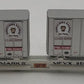 Walthers 932-41060 HO PRR/MDT Flexi-Van Mark IV Flat Car w/Trailer #9663 VG