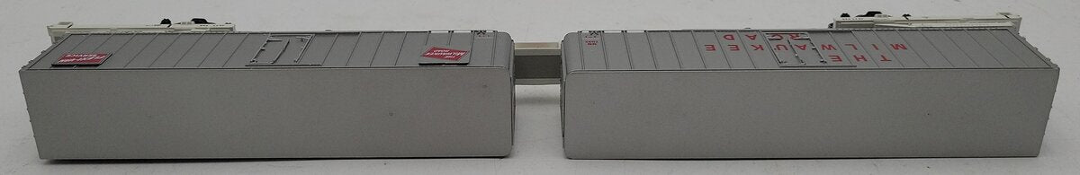 Walthers 932-41065 HO NYC Flexi-Van Flatcar w/ 2 Trailers #9697 VG