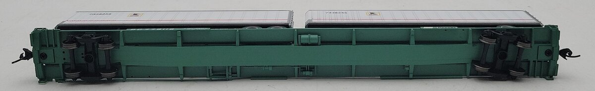 Walthers 910-5560 HO Penn Central 85' General American G85 Flatcar RTR #778118 VG