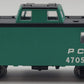 Bowser 41081 HO Scale Penn Central PRR N8 Executive Line Caboose #4705 VG
