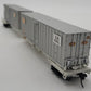 Walthers 932-41065 HO NYC Flexi-Van Flatcar w/ 2 Trailers #504210 VG