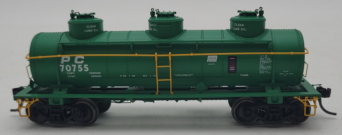 Tangent 11528-02 HO Penn Central MOW Tank Car #70755 LN/Box