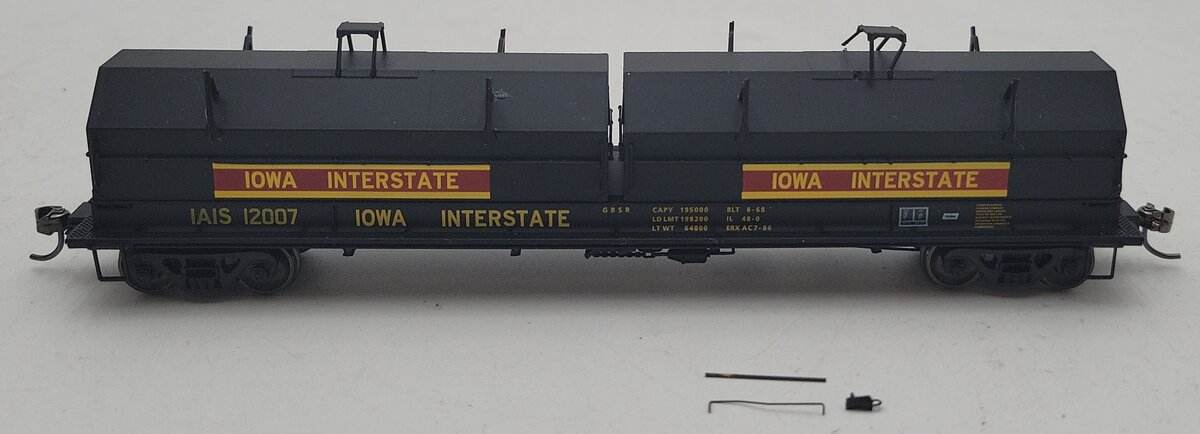 InterMountain 32529-10 HO Iowa Interstate Evans 100-Ton Coil Car #12007 VG/Box