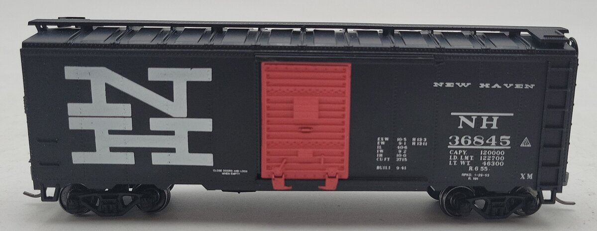 Athearn 1443 HO New Haven 40' Boxcar Kit Assembled #36845 EX