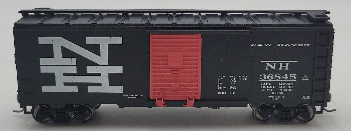 Athearn 1443 HO New Haven 40' Boxcar Kit Assembled #36845 EX